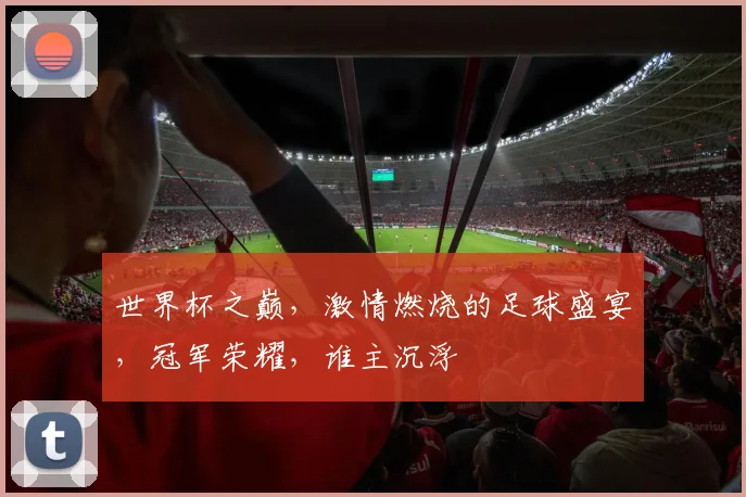 世界杯之巅，激情燃烧的足球盛宴，冠军荣耀，谁主沉浮